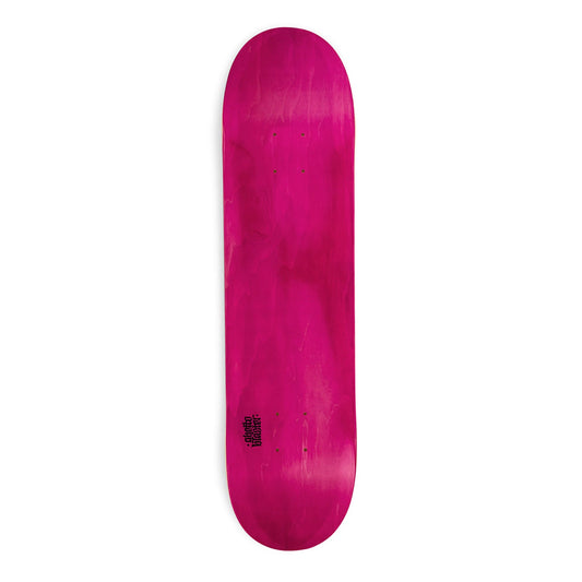 Tavola da skate Small Logo Fuchsia 7.75" - ghettoblasterwear